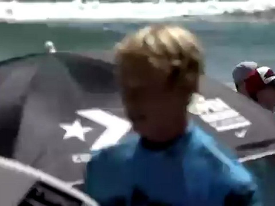 John John Florence Surfing at the US Open