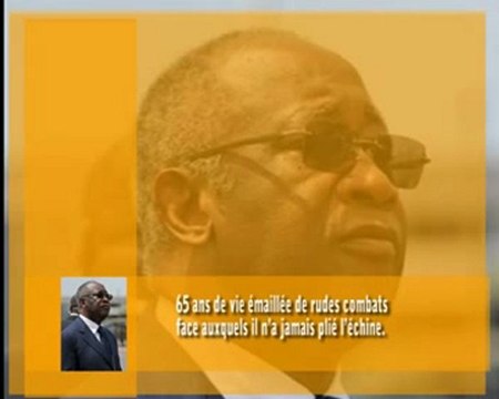 65 ans de L. Gbagbo. Voeux d'anniversaire de personnalités.