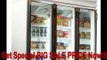 Glass Door Freezers, Hinged, Top Mount, Includes 5'' Casters, Size:  82.5 X 34.75 X 78 FOR SALE