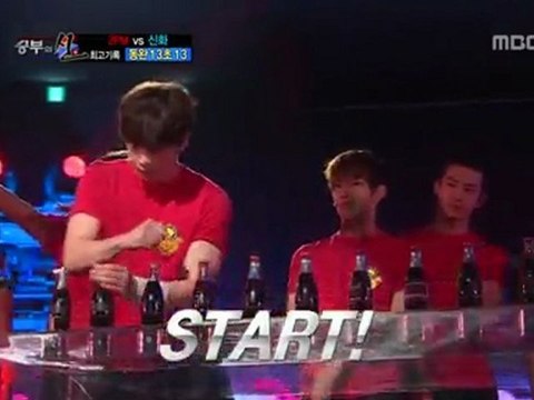 120909 2PM VS Shinhwa – GoV2 Bottle opening
