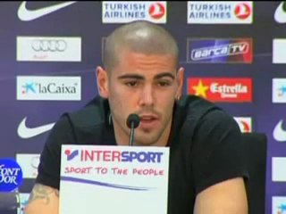 Valdés dice que Messi va camino de ser "el mejor jugador de la historia"