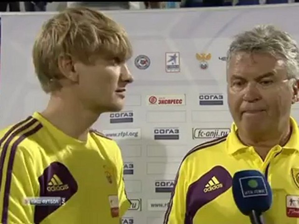 Хиддинк после матча Анжи-Краснодар