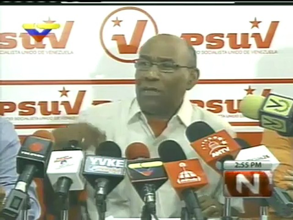 (Vídeo) Istúriz: Hemos contactado más de 7 millones de electores que respaldarán a Chávez el 7-O