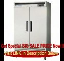 MAXX Cold MCF-49FD 49-Cu-Ft Reach-In Two Door Commercial Freezer, Stainless FOR SALE
