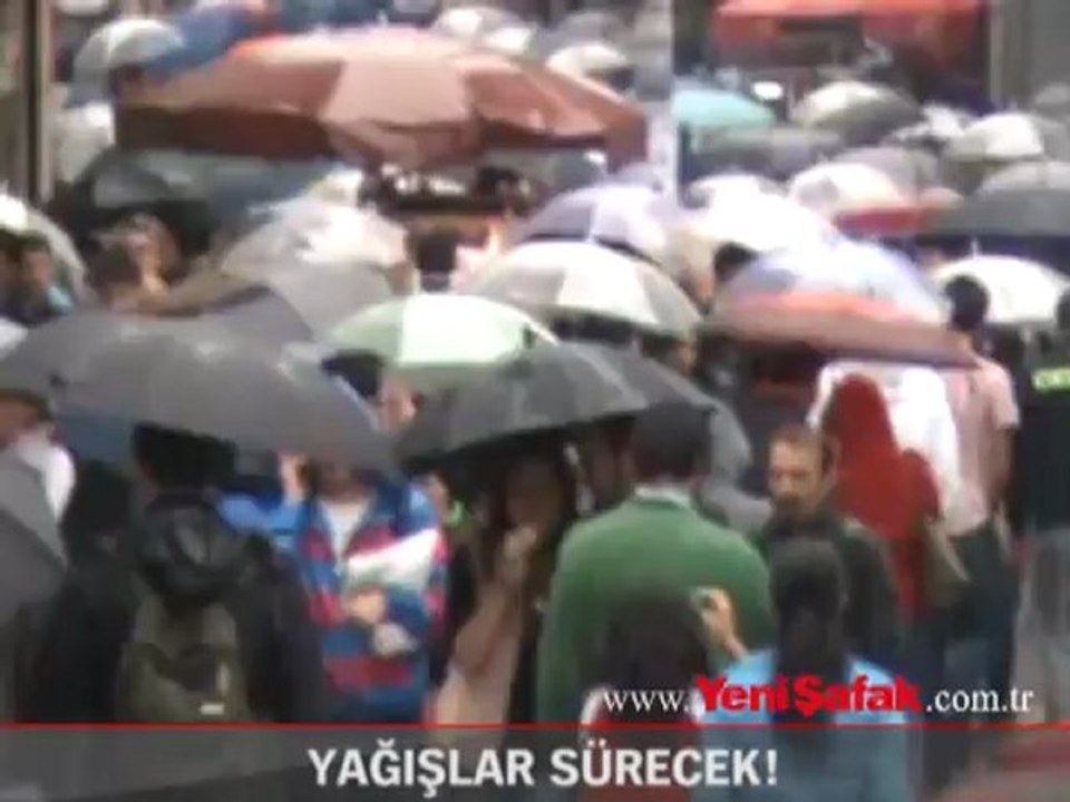Yağışlar sürecek