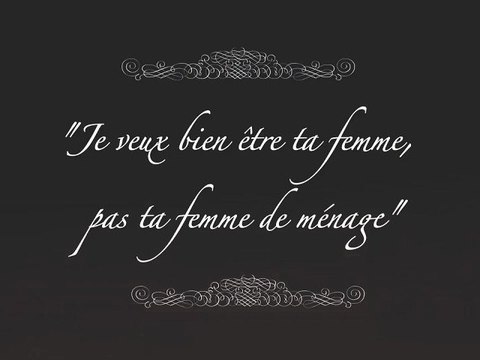 Pack Mariage O2 : Je veux bien être ta femme, pas ta femme de ménage