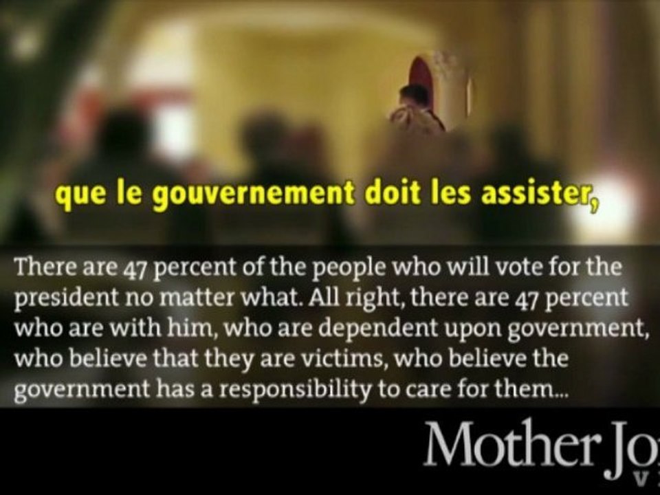 Présidentielle US : Mitt Romney filmé à son insu