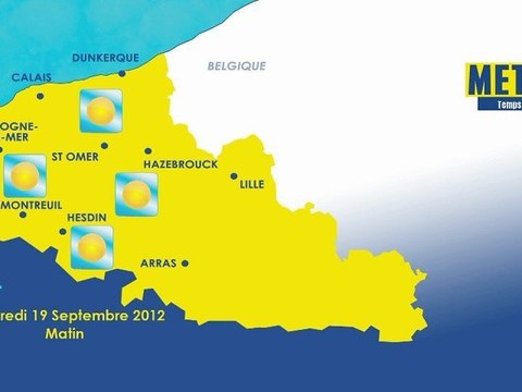 Opal'TV - La météo pour le mercredi 19 septembre 2012