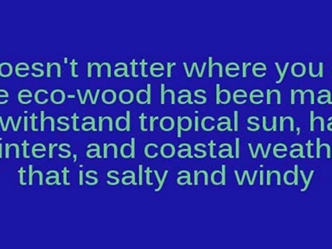 The Ultimate Green Lumber Comes from Recycled Plastic|Recycled Plastic Makes The Ultimate Green