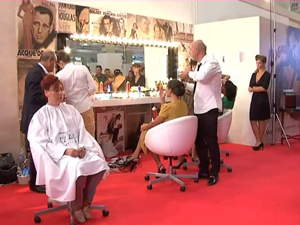 TG 17.09.12 Fdl, trucco e parrucco anni '40 per il Levante Film Festival