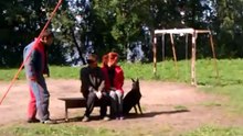 Тренинг охрана проводника Фима.