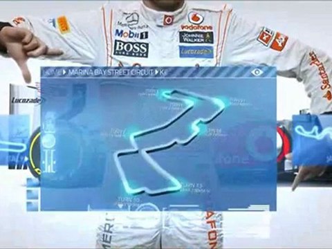 F1, GP Singapore 2012: La guida alla pista di Jenson Button