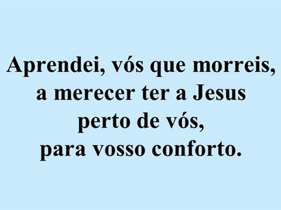A morte de São José - Parte 2 - Jesus diz