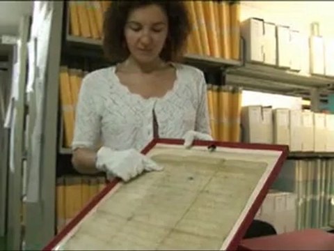 Bulle papale de Léon IX aux Archives - Département de l'Ain