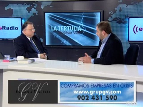 César Vidal entrevista a Gustavo de Arístegui, Portavoz de exteriores del PP - 03/06/10