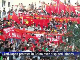 Anti-Japan protests across China