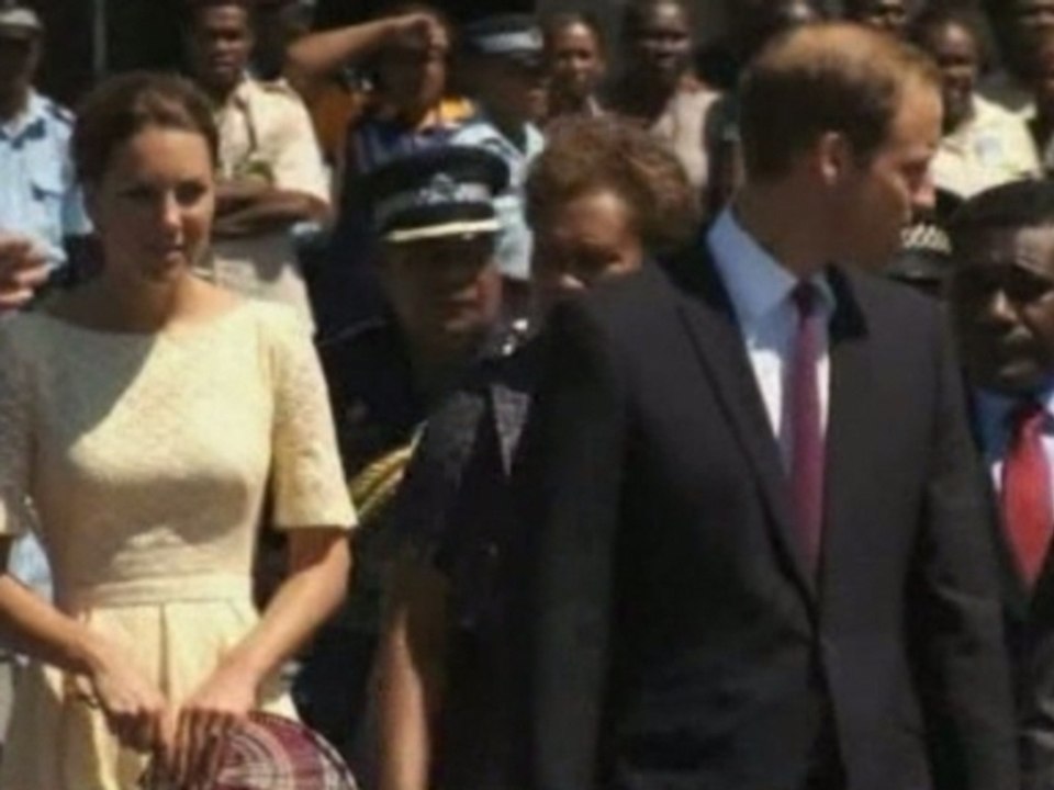 Royal couple depart Solomon Islands