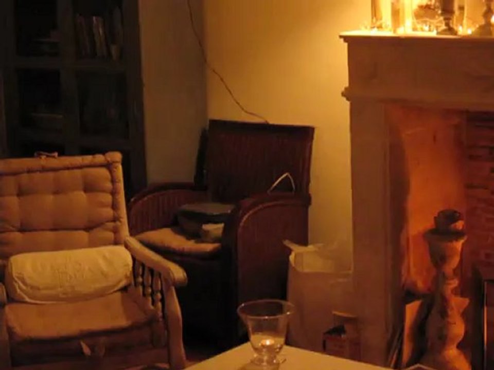 Repas au coin du feu