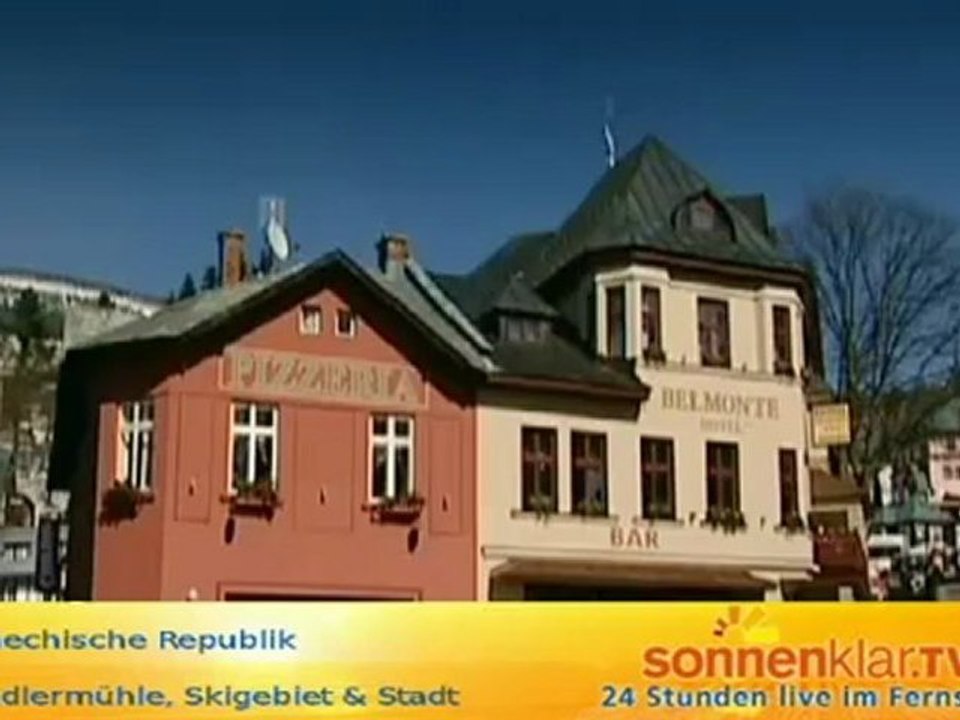 Spindlermühle, Skigebiet & Stadt