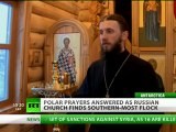 South Pole priests find faithful in the frost