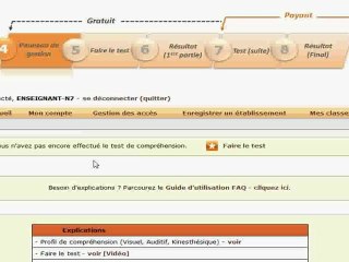Rattacher un enseignant - 7 profils d'apprentissage