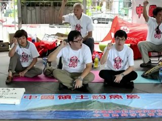 Japoneses e chineses em disputa