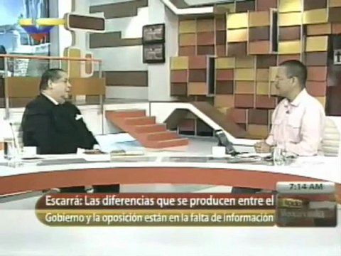 (Vídeo) Toda Venezuela del día lunes 17.09.2012 Entrevista Hermánn Escarrá