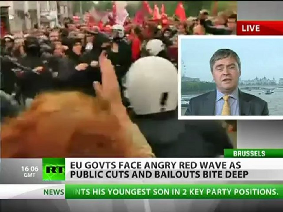 'Euro teetering on the edge, austerity measures inevitable'