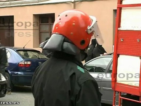 Detenido un joven por kale borroka en Balmaseda