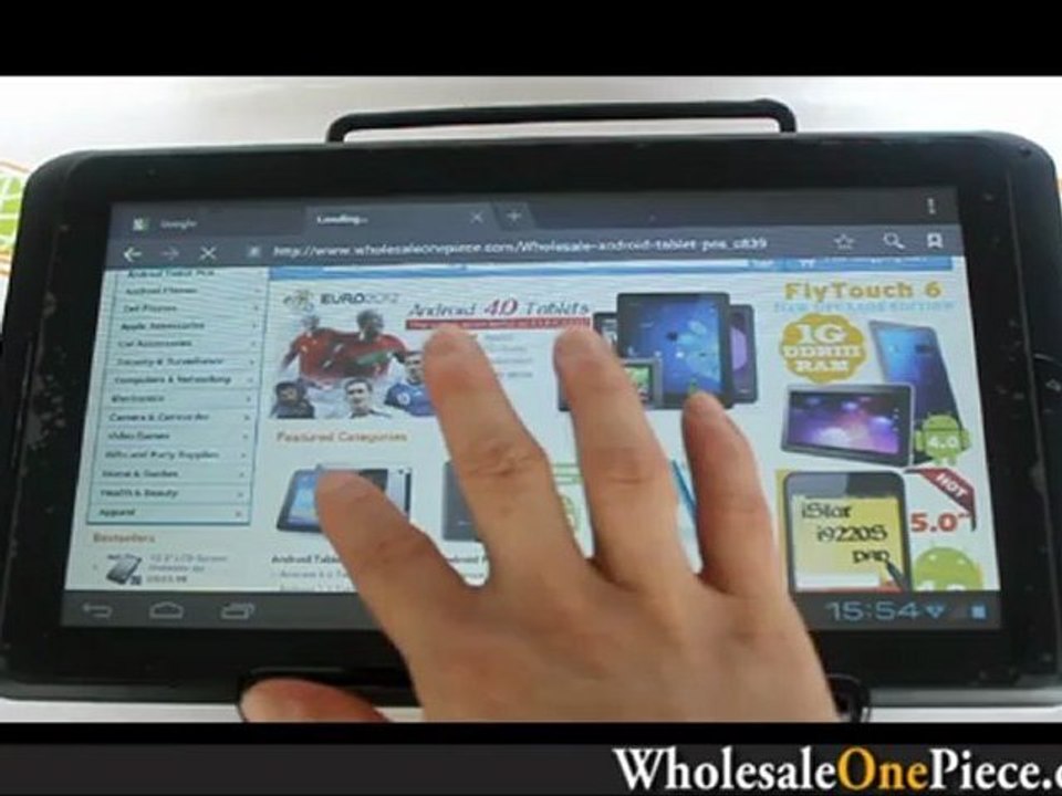 CutePad A10S Android 4.0 Tablet 10 Inch Allwinner A10 Multi-touch Capacitive Camera HDMI 3D Video Flash 11