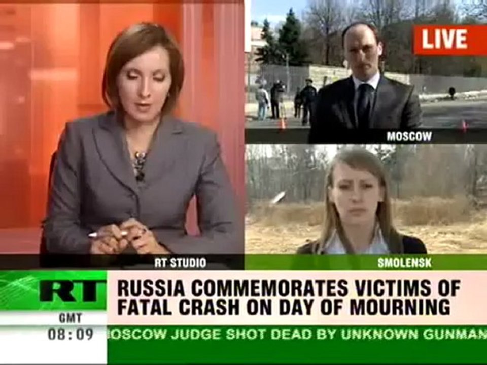 United in Grief: Russia mourns for victims of Polish plane crash