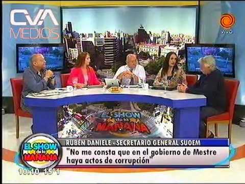 Canal12-ElShowdelaManana-RubenDaniele-20120917