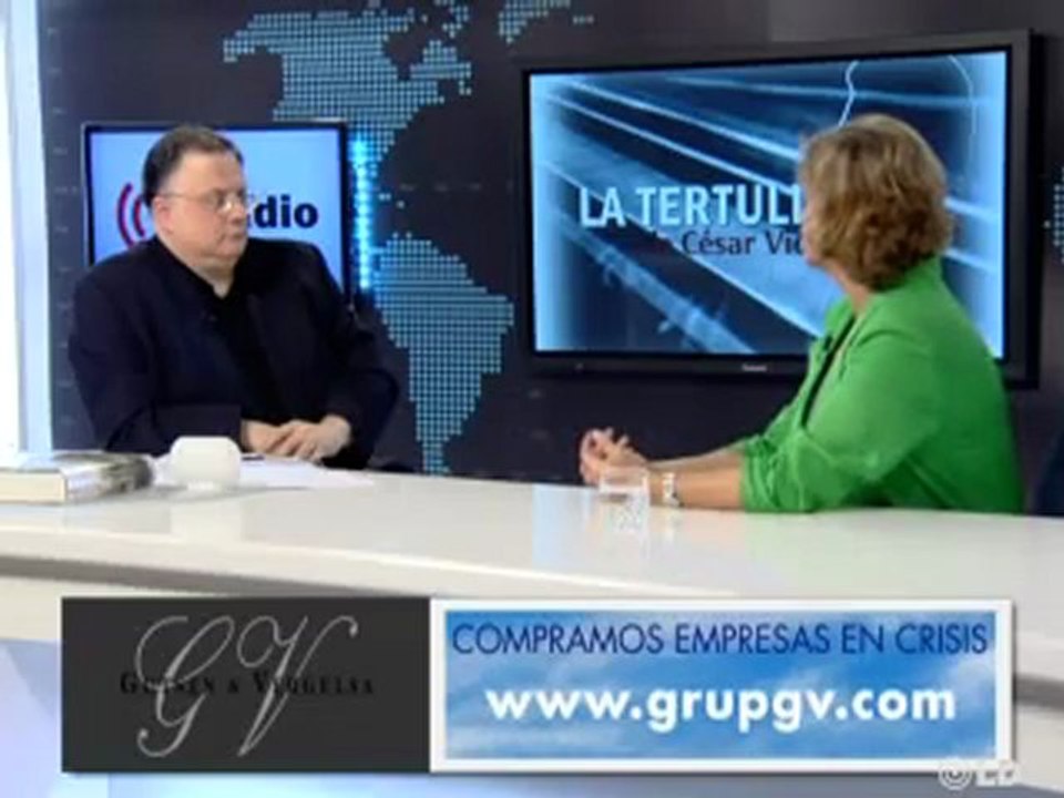 César Vidal entrevista a Rosa Vindel, portavoz adjunta PP Senado - 21/06/10