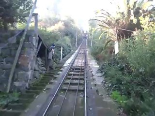 CHILI: Santiago du Chili: En direct du Finiculaire...