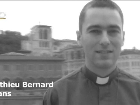 Portrait de Matthieu Bernard, futur prêtre