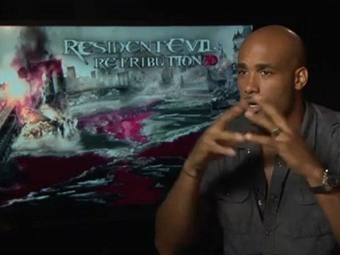 Resident Evil - Retribution - Generic Interview - Boris Kodjoe
