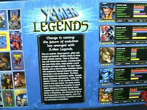 Toy Spot - Marvel Legends X-men Legends Boxed set, the Box