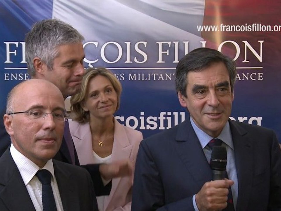 François Fillon annonce 45 000 Parrainages reçus  pour sa candidature à la présidence de l'UMP