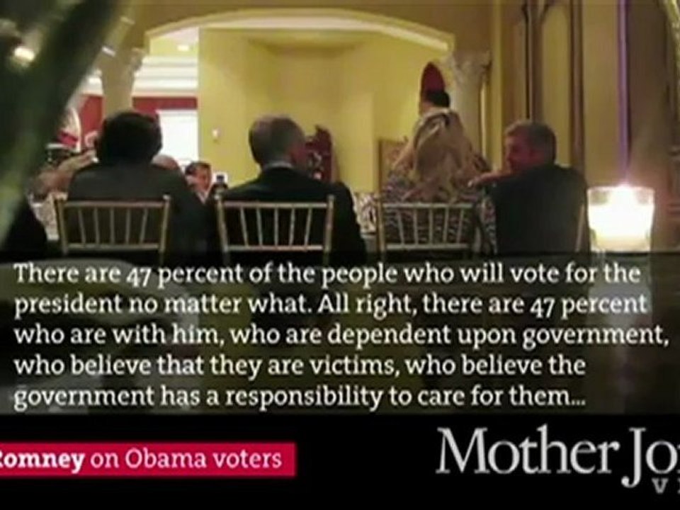 Malestar por video de Romney