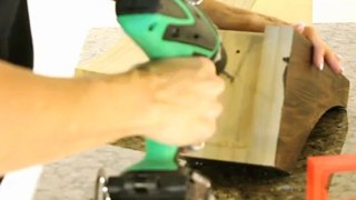 Installing a Wood Corbel with a Metal Reinforced Bracket
