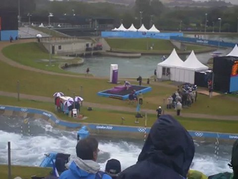 JO Londres - Installation podium