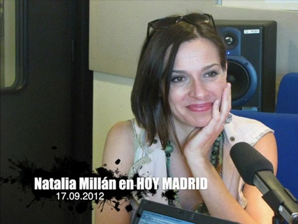 Natalia Millán entrevistada en "Hoy Madrid"