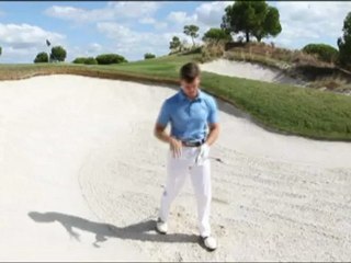 Bunker play - High soft landing splash shot