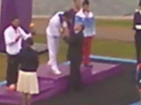 JO Londres - Podium et Marseillaise !