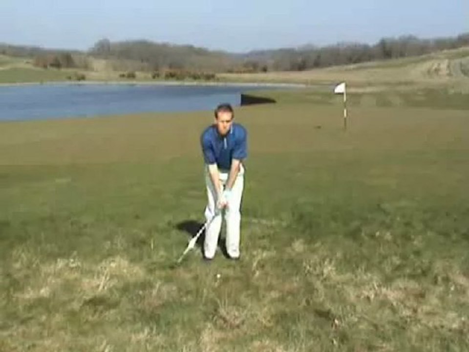 Recover from deep greenside rough