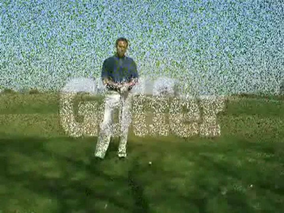 Use your 3-wood to chip