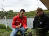 Extreme barbel fishing on the River Trent with PVA bags
