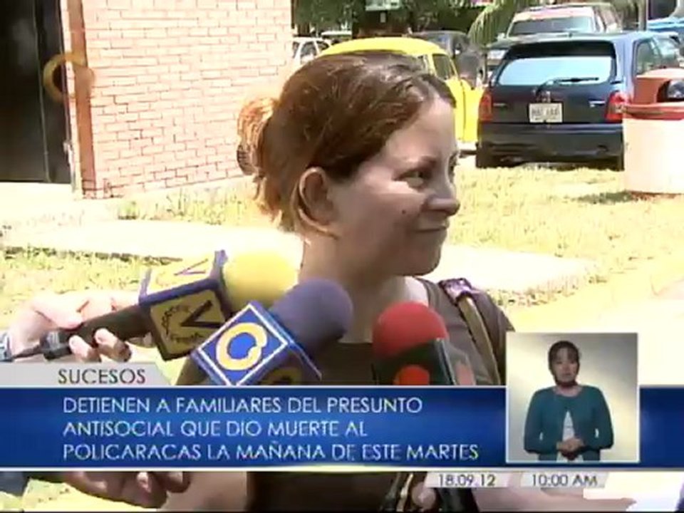Capturan a madre de unos de los presuntos asesinos de un PoliCaracas