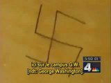 Une étudiante juive peignait des croix gammées sur sa porte et criait ensuite à l'antisémitisme (VOSTFR)
