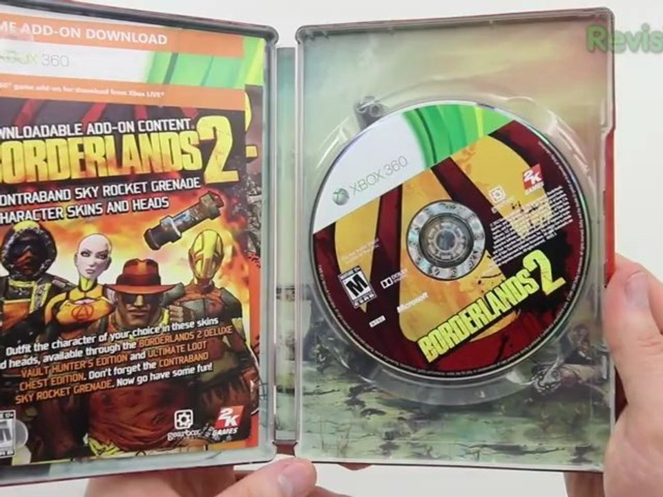 Borderlands 2 Ultimate Loot Chest Unboxing (Borderlands 2 Loot Chest Limited Edition Unboxing) - Unbox Therapy Extras